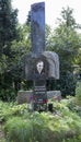 Novodevichye Cemetery. Grave film director, writer, actor Vasil