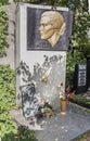 Novodevichye Cemetery. Tomb actress Lybov Orlova