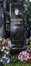 Novodevichye Cemetery.Tomb Polina Zhemchuzhina- Molotova