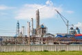 Novomoskovsk, Russia - June 2015: Chemical plant `Azot`