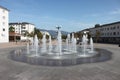 Novorossiysk. Fountain on Chernyakhovsky street Royalty Free Stock Photo