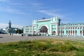 Novosibirsk railway station. It was built in 1939. Russia