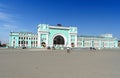 Novosibirsk railway station. It was built in 1939. Russia