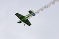 Yak-54, a training double plane, in the sky.