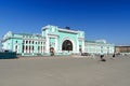 Novosibirsk railway station. It was built in 1939. Russia