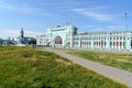 Novosibirsk railway station. It was built in 1939. Russia