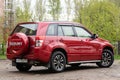 Novosibirsk/ Russia Ã¢â¬â May 02, 2020: red Suzuki Grand Vitara Royalty Free Stock Photo