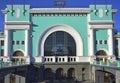 The main station on the Trans-Siberian railway