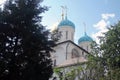 Novospassky monastery in Moscow. Ancient landmark.