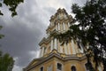 Novospassky monastery in Moscow. Ancient landmark.