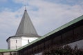 Novospassky monastery in Moscow. Ancient landmark.