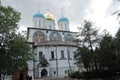 Novospassky monastery in Moscow. Ancient landmark.