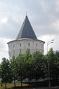 Novospassky monastery in Moscow. Ancient landmark.