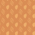 Novruz sweets pattern background