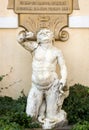 Sculpture of the ancient Greek god Triton. The territory of the Novy Svet champagne facto