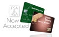Now accepting HSA and FSA debit cards.