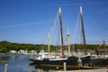 Joseph Conrad Museum Ship at Mystic Seaport, Connecticut Royalty Free Stock Photo