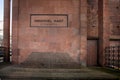 The grave of I. Kant at the walls of the Cathedral in Kaliningrad city, Russia Royalty Free Stock Photo