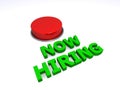 Now hiring button