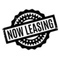 Now Leasing rubber stamp Royalty Free Stock Photo