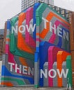 Now Then Then Now mural in Sheffield