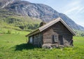 Nowegian Wood Cabin Royalty Free Stock Photo