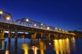 Nowra Bridge Royalty Free Stock Photo