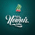 Nowruz greeting. Happy Nowruz holiday. Iranian new year
