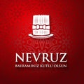 Nowruz greeting. Iranian new year.