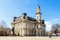 NOWY SACZ, POLAND - APRIL 02,2016: Historic city centre of Nowy Sacz. Town hall