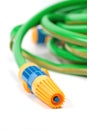 Nozzle of a garden water hose Royalty Free Stock Photo