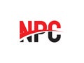 NPC Letter Initial Logo Design Vector Illustration