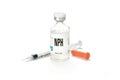NPH Insulin Vial And Syringe Royalty Free Stock Photo