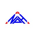 NPH letter logo creative design with vector graphic, NPH