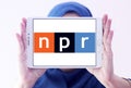 NPR , National Public Radio, logo Royalty Free Stock Photo