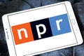 NPR , National Public Radio, logo Royalty Free Stock Photo