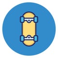 Roller skates, Vector Icon which can easily edit