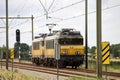 NS Alsthom 1700 locmotives 1750 and 1752 at Railroad track at Moordrecht