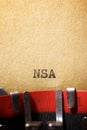 Nsa, National Security Agency