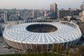 NSC Olimpiyskiy football stadium - Kiev Royalty Free Stock Photo