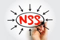 NSS, Network Security Services, on board. Set of libraries designed to support cross-platform development of security-enabled Royalty Free Stock Photo