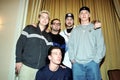 NSYNC, Lance Bass, JC Chasez, Joey Fatone, Chris Kirkpatrick and Justin Timberlake during the photo session