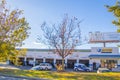 NTB Tire and Service Center side view and parked cars distant