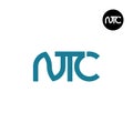 NTC Logo Letter Monogram Design Royalty Free Stock Photo