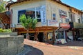 Nteresting original Turkish streets and houses in the city of Alanya
