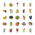 Food Items Icons