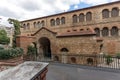 ÃÂntique Byzantine Church of the Acheiropoietos in the center of city of Thessaloniki, C Royalty Free Stock Photo