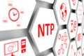 NTP concept Royalty Free Stock Photo