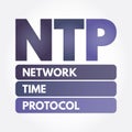 NTP - Network Time Protocol acronym
