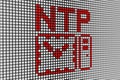 NTP text scoreboard